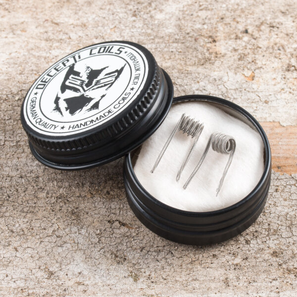 Decepti Coils Ni80 Mohawk Dual Coil 0.3 Ohm 2 Stk.