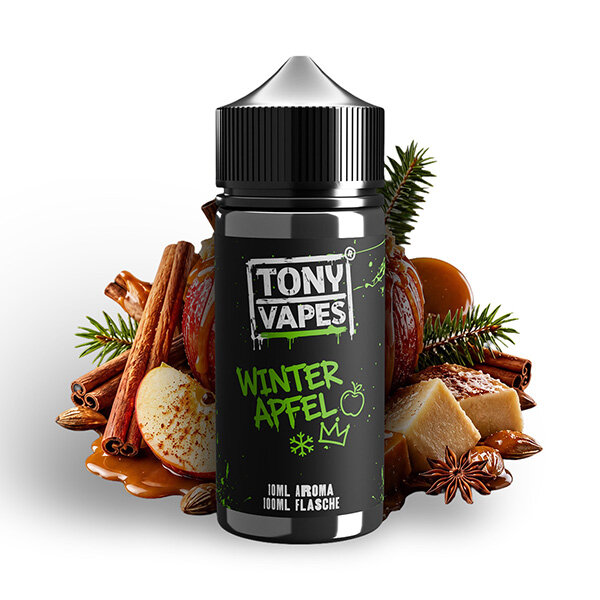 Tony Vapes Winter Apfel 10ml Aroma