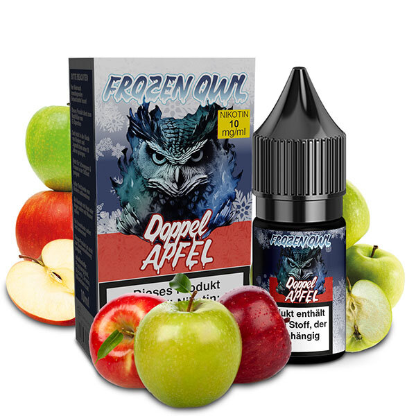 Frozen OWL Doppelapfel Nikotinsalz Liquid 10mg