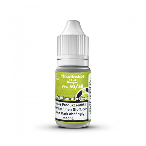 Nikotin Shot 20mg/ml 50/50 MeinDampferShop