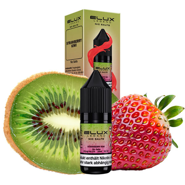 ELUX Strawberry Kiwi Nikotinsalz Liquid 10ml