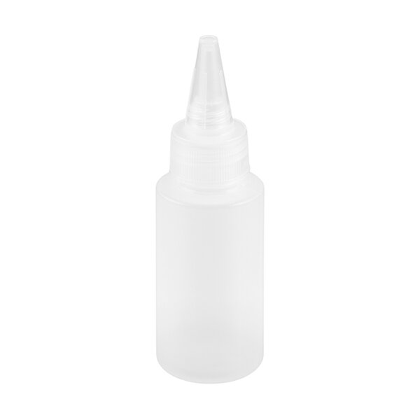 60ml Leerflasche rund mit Spitze (LDPE)