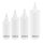Leerflasche rund mit Spitze (HDPE)