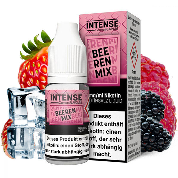 Intense Beeren Mix 10ml Nikotinsalz Liquid 5mg