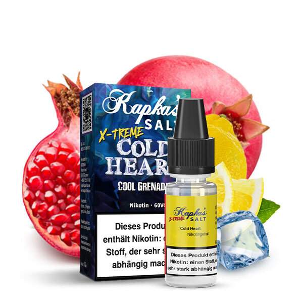 Kapkas X-Treme Cold Heart Nikotinsalz Liquid 10mg