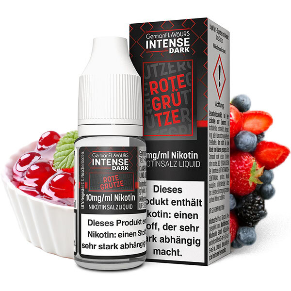 Intense Dark Rote Grütze 10ml Nikotinsalz Liquid