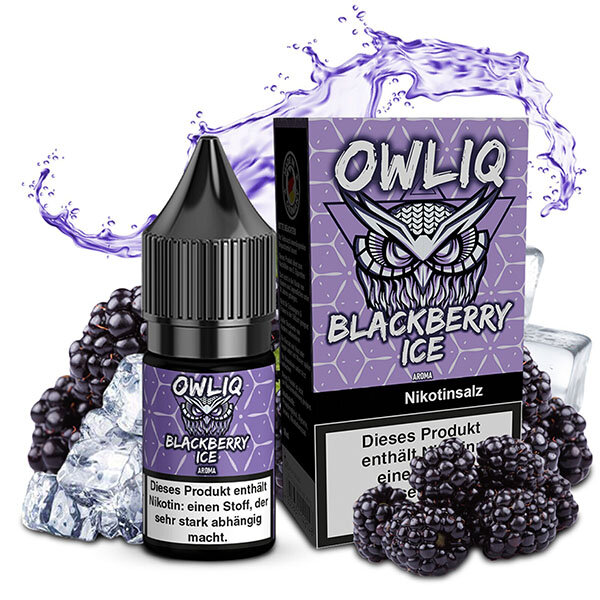 OWLIQ Blackberry Ice Nikotinsalz Liquid