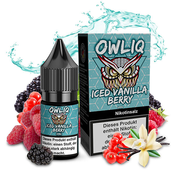 OWLIQ Iced Vanilla Berry Nikotinsalz Liquid