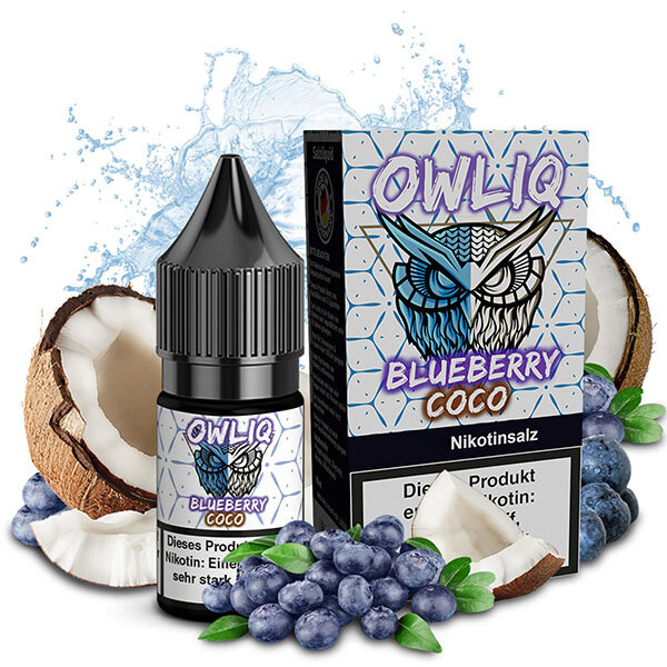 OWLIQ Blueberry Coco Nikotinsalz Liquid