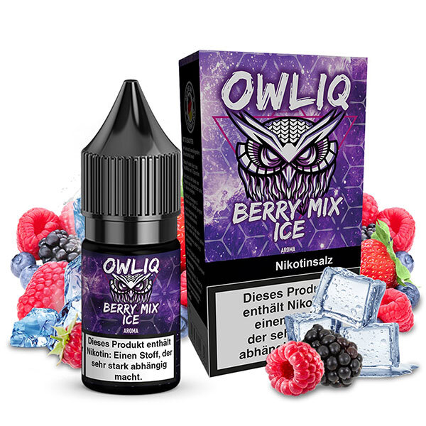 OWLIQ Berry Mix Ice Nikotinsalz Liquid