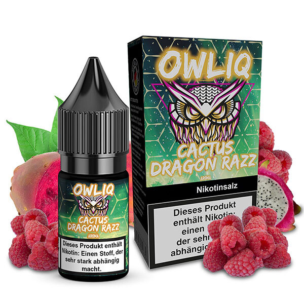OWLIQ Cactus Dragon Razz Nikotinsalz Liquid