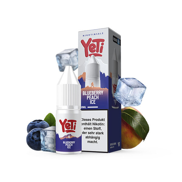 Yeti Summit Blueberry Peach Ice Nikotinsalz Liquid