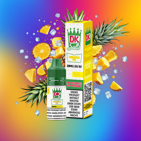 DK Salts Pineapple Ice Nikotinsalz Liquid