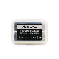 Orca Vape 14500 Akkuzellen I 1000mAh (10A) 2 Stk
