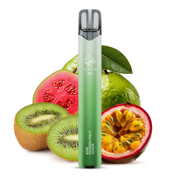 Elfbar 800 Kiwi Passion Fruit Guava Einweg E-Zigarette 20mg