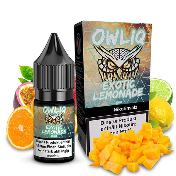 OWLIQ Exotic Lemonade Nikotinsalz Liquid 10mg
