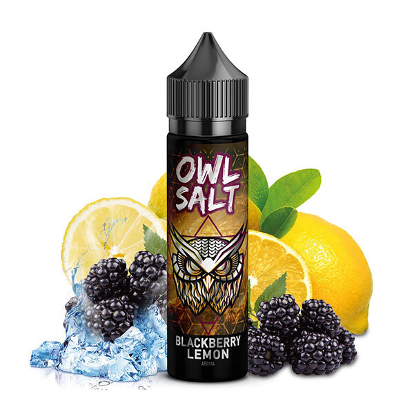 OWL Salt Longfill Blackberry Lemon 10ml Aroma