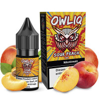 OWLIQ Sour Peach Nikotinsalz Liquid