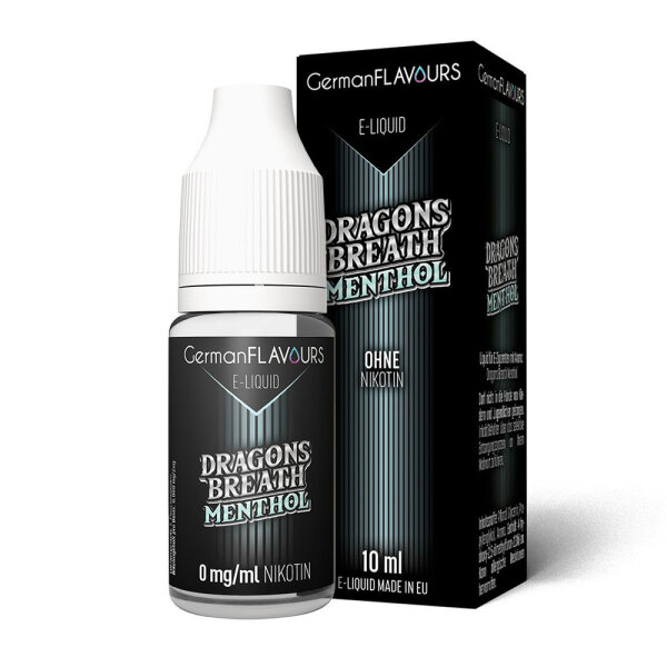 German Flavours Dragons Breath Menthol Liquid 0mg