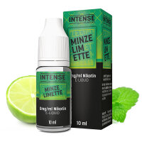Intense Minze Limette 10ml Liquid ohne Nikotin