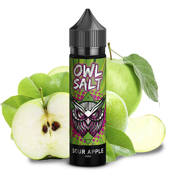 OWL Salt Longfill Sour Apple 10ml Aroma