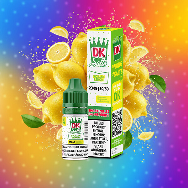 DK Salts Sicilian Lemon Nikotinsalz Liquid