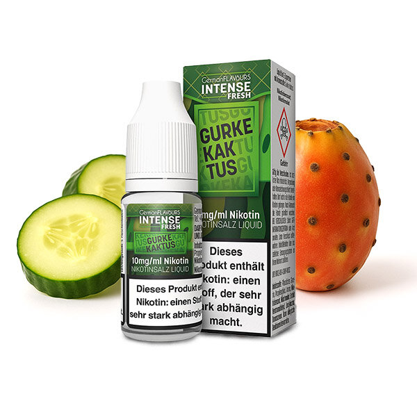 Intense Fresh Gurke Kaktus 10ml Nikotinsalz Liquid