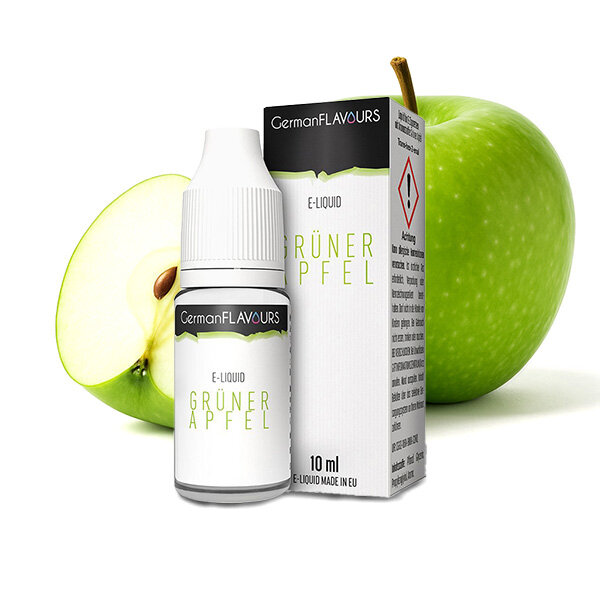 German Flavours Grüner Apfel Liquid