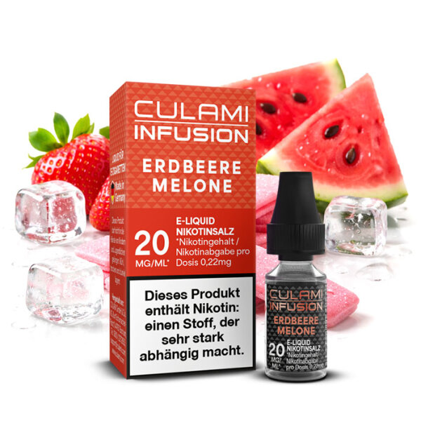 Culami Infusion Erdbeere Melone Nikotinsalz Liquid
