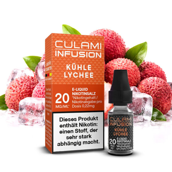 Culami Infusion Kühle Lychee Nikotinsalz Liquid