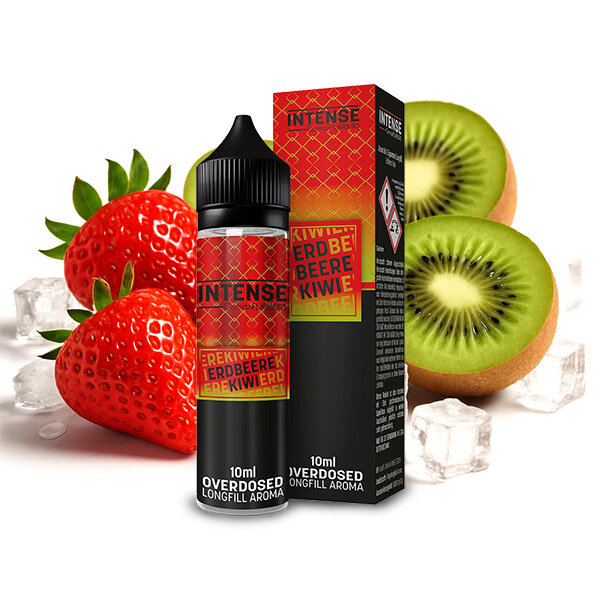 Intense Erdbeere Kiwi Overdosed 10ml Aroma
