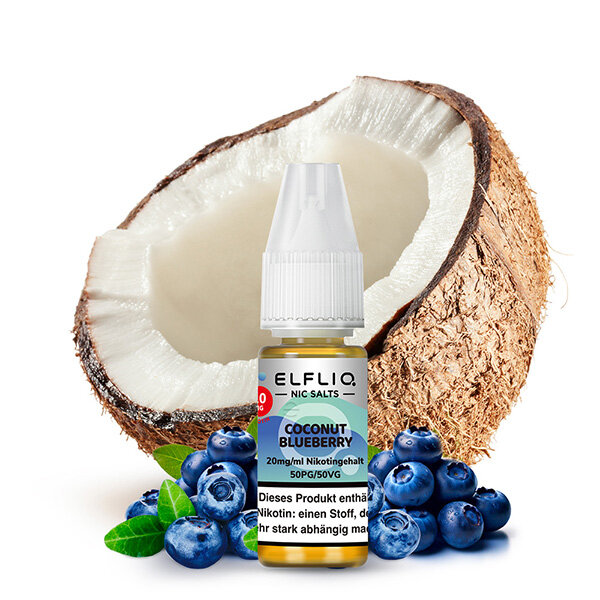 Elfliq by Elfbar Coconut Blueberry Nikotinsalz Liquid 10ml