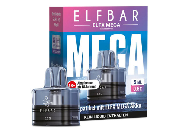 Elfbar Elfx Mega Pod mit Coil 5ml
