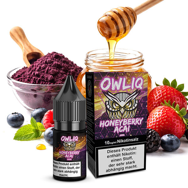 OWLIQ Honeyberry Acai Nikotinsalz Liquid