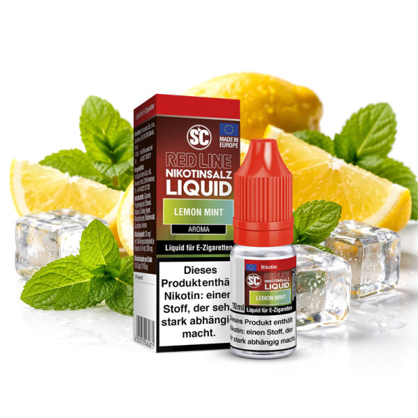 SC Red Line Lemon Mint Nikotinsalz Liquid