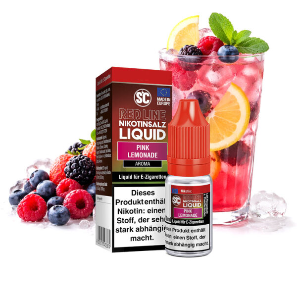 SC Red Line Pink Lemonade Nikotinsalz Liquid