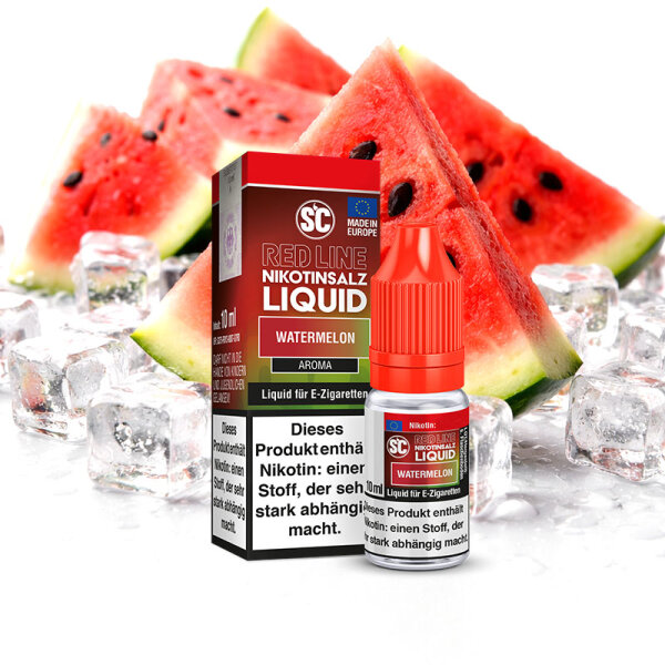 SC Red Line Watermelon Nikotinsalz Liquid