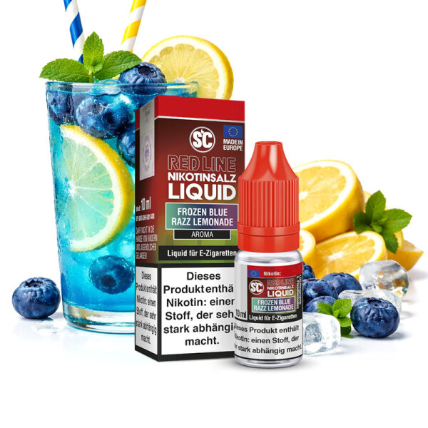 SC Red Line Frozen Blue Razz Lemonade Nikotinsalz Liquid 20mg