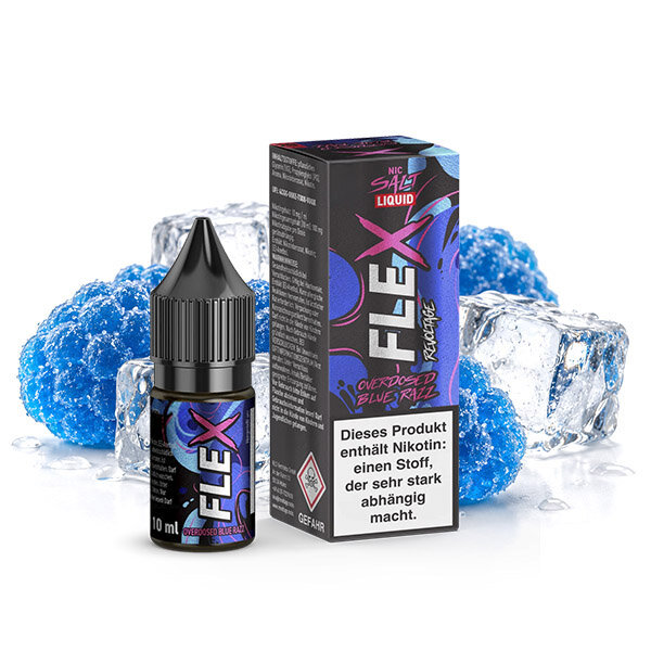 Revoltage FLEX Overdosed Blue Razz Nikotinsalz Liquid