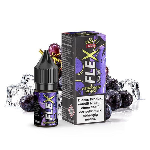 Revoltage FLEX Overdosed Grape Nikotinsalz Liquid