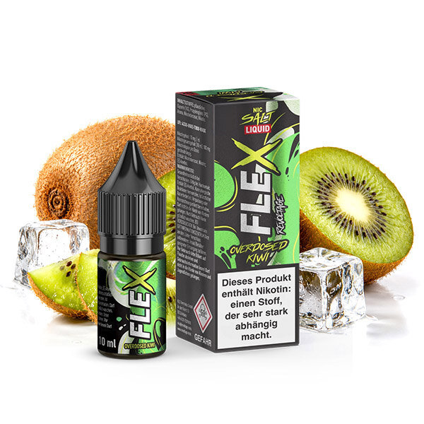Revoltage FLEX Overdosed Kiwi Nikotinsalz Liquid