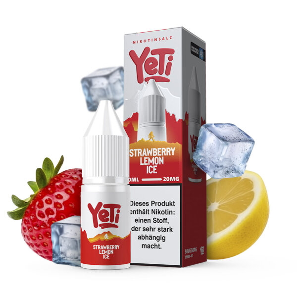 Yeti Summit Strawberry Lemon Ice Nikotinsalz Liquid 20mg
