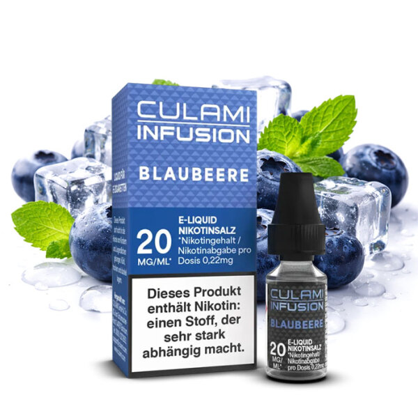 Culami Infusion Blaubeere Nikotinsalz Liquid