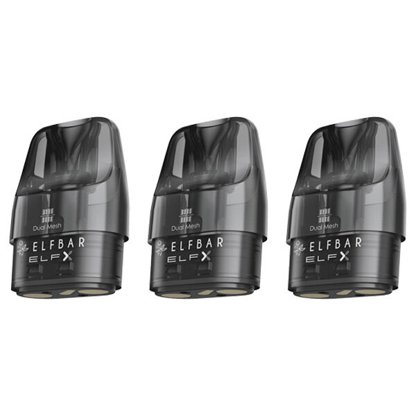 Elfbar ELFX V2.0 Pods mit Coil | 3 Stk 0,6 Ohm