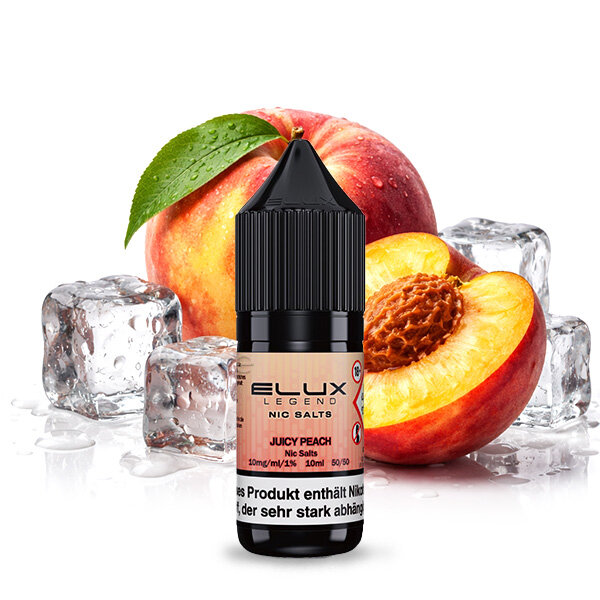 ELUX Juicy Peach Nikotinsalz Liquid 10ml 20mg