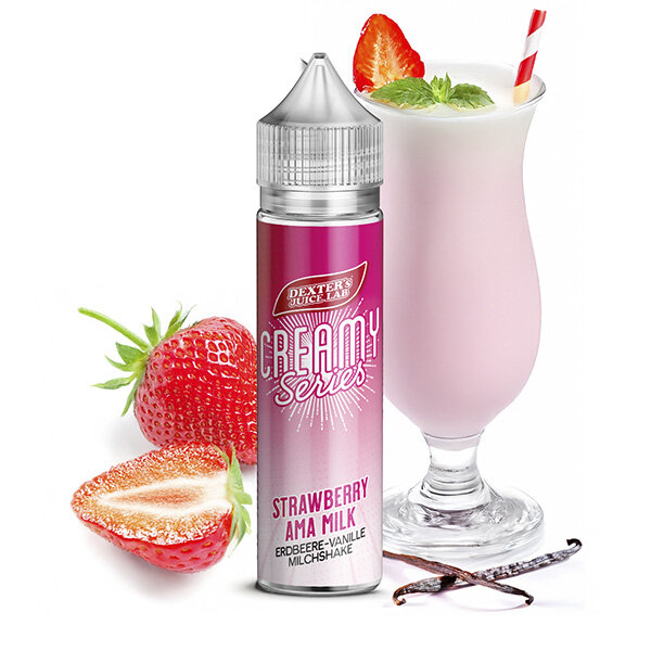 Dexters Juice Lab Creamy Series Strawberry Ama Milk 10ml Aroma