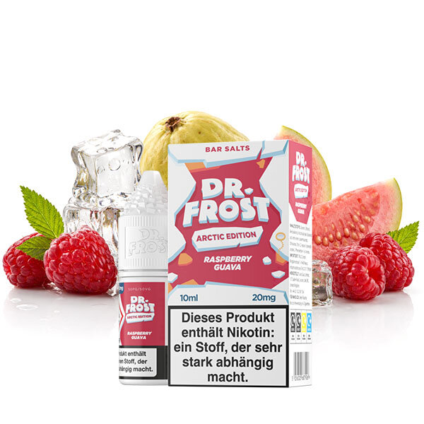 Dr. Frost Arctic Edition Raspberry Guava Nikotinsalz Liquid