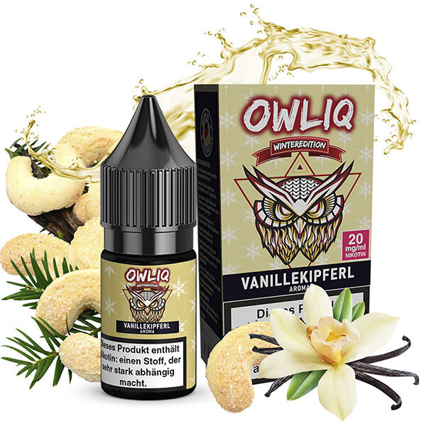 OWLIQ Winteredition Vanillekipferl Nikotinsalz Liquid
