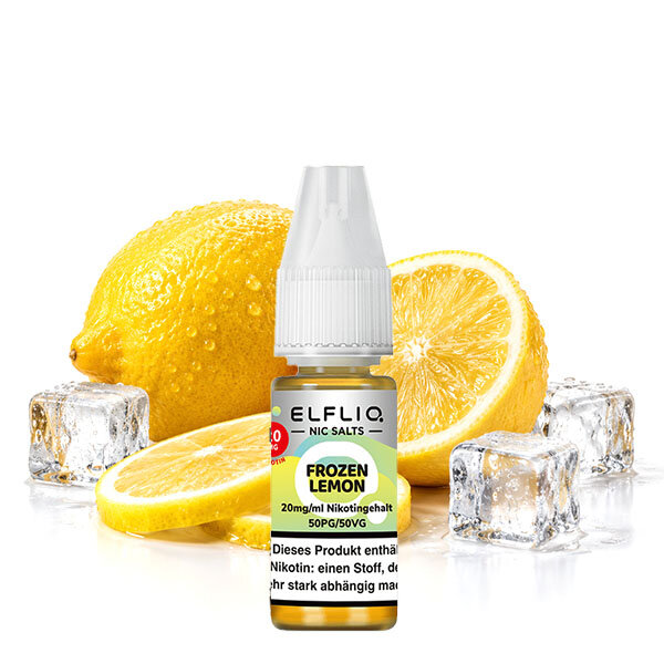 Elfliq by Elfbar Frozen Lemon Nikotinsalz Liquid 10ml