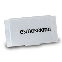 Transportbox für 2x 18650er Akkuzellen mit Label